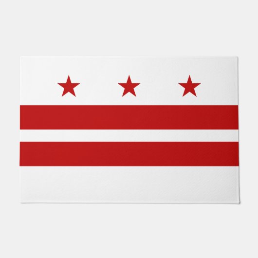 vlag van Washington DC Deurmat (Voorkant)