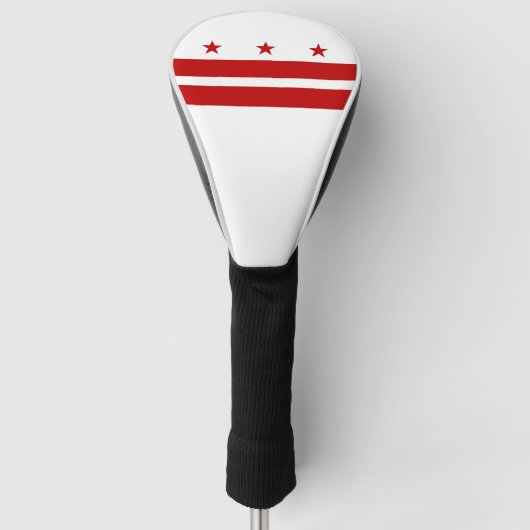 vlag van Washington DC Golfheadcover (Voorkant)