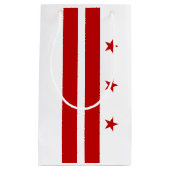 vlag van Washington DC Klein Cadeauzakje (Voorkant)