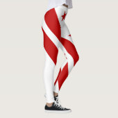 Vlag van Washington DC Leggings (Rechts)