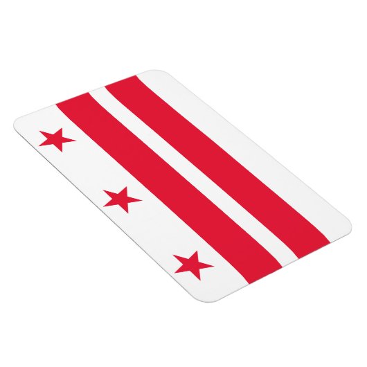 vlag van Washington DC Magneet (Rechterzijde)