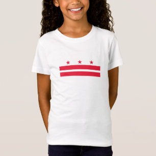 Vlag van Washington DC T-shirt