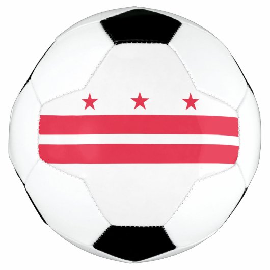Vlag van Washington DC Voetbal (Voorkant)