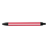 Vlag van Washington DC Zwarte Inkt Pen (Voorkant)