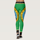 vlag van Washington Leggings (Achterkant)