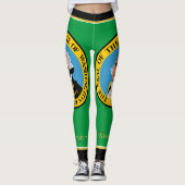 vlag van Washington Leggings (Voorkant)