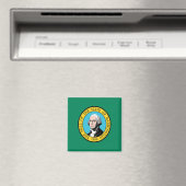 Vlag van Washington Magneet (Insitu (Vaatwasser))
