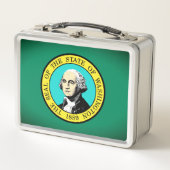 Vlag van Washington - Verenigde Staten (Voorkant)