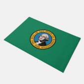 Vlag van Washington, Verenigde Staten Deurmat (Schuin)