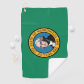 Vlag van Washington, Verenigde Staten Golfhanddoek (Insitu)