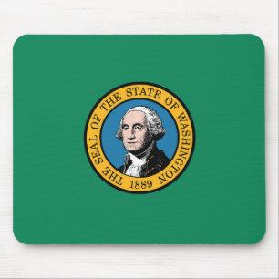 Vlag van Washington, Verenigde Staten Muismat
