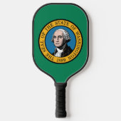 Vlag van Washington, Verenigde Staten van Amerika Pickleball Paddle (Voorkant)