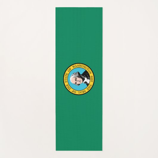 Vlag van Washington (Verenigde Staten) Yogamat (Voorkant)