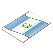 Vlag van Wavy Guatemala Notitieboek (Linkerzijde)