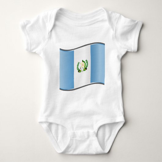Vlag van Wavy Guatemala Romper (Voorkant)