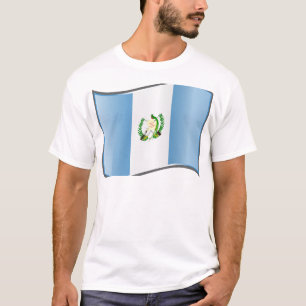 Vlag van Wavy Guatemala T-shirt