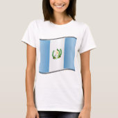 Vlag van Wavy Guatemala T-shirt (Voorkant)