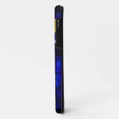 Vlag van Weathered Bosnië Case-Mate iPhone Case (Achterkant/links)