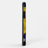 Vlag van Weathered Bosnië Case-Mate iPhone Case (Achterkant/rechts)