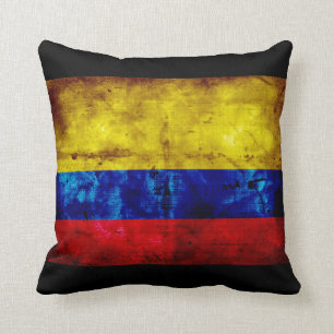 Vlag van Weathered Colombia Kussen