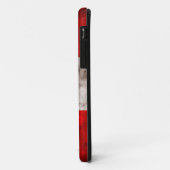 Vlag van Weathered Peru Case-Mate iPhone Case (Achterkant/links)