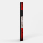 Vlag van Weathered Peru Case-Mate iPhone Case (Achterkant/rechts)