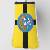 Vlag van Wellington City, Nieuw-Zeeland Golfheadcover (Draai 90)