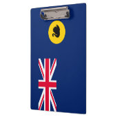 Vlag van West-Australië Staat Klembord (Links)