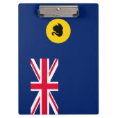 Vlag van West-Australië Staat Klembord (Voorkant)