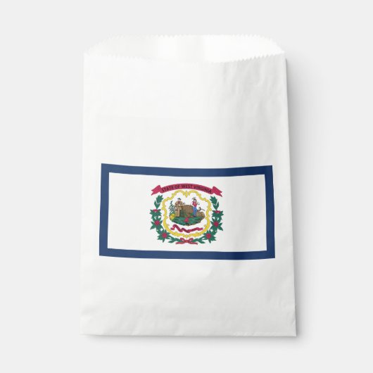 Vlag van West Virginia Bedankzakje (Voorkant)