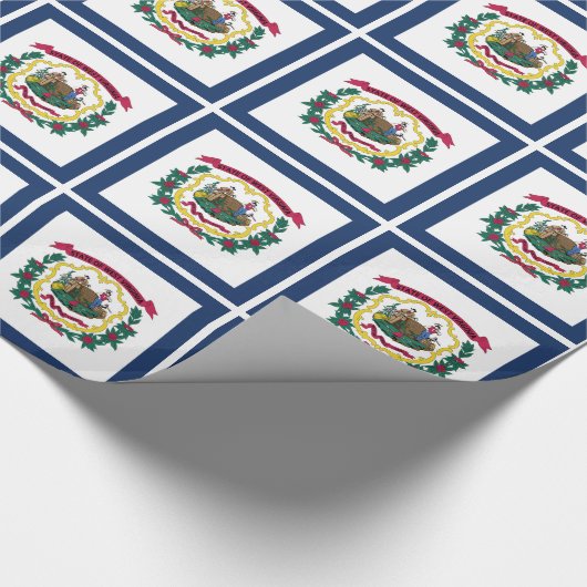Vlag van West Virginia Cadeaupapier (Hoek)