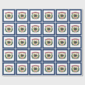 Vlag van West Virginia Cadeaupapier (Vlak)