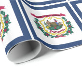 Vlag van West Virginia Cadeaupapier (Rol Hoek)