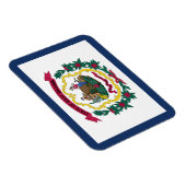 Vlag van West Virginia Magneet (Rechterzijde)