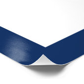 Vlag van West Virginia Perfect Poster (Hoek)