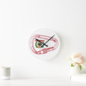 Vlag van West-Virginia Ronde Klok (Huis)