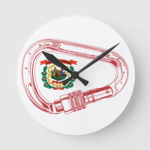 Vlag van West-Virginia Ronde Klok