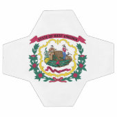 Vlag van West Virginia Voetbal (Enkel)