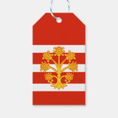 Vlag van Westmorland Gift Labels Cadeaulabel (Voorkant)