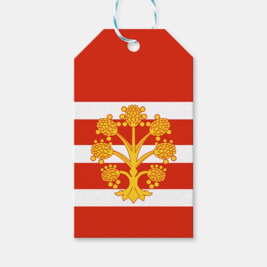 Vlag van Westmorland Gift Labels Cadeaulabel (Voorkant)