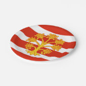 Vlag van Westmorland Paper-Borden Papieren Bordje (Gekanteld)