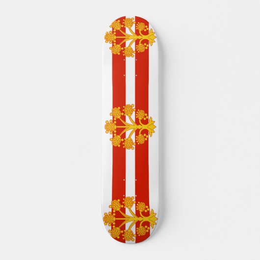 Vlag van Westmorland Skateboard (Voorkant)