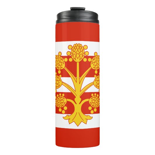 Vlag van Westmorland Thermal Tumbler Thermosbeker (Voorkant)