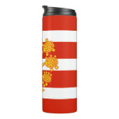 Vlag van Westmorland Thermal Tumbler Thermosbeker (Geroteerd rechts)