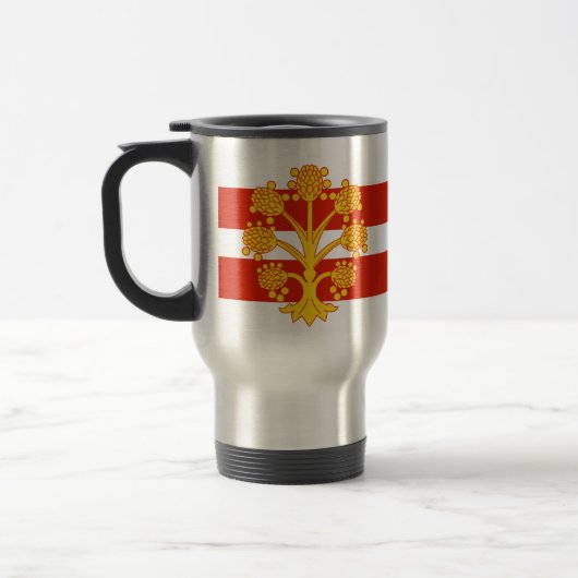 Vlag van Westmorland Travel Mug Reisbeker (Links)