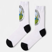 Vlag van Wheat Ridge (Colorado) Sokken (Links)