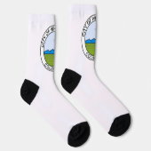Vlag van Wheat Ridge (Colorado) Sokken (Rechts)