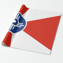 Vlag van Wichita (Kansas, Verenigde Staten) Cadeaupapier