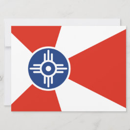 Vlag van Wichita (Kansas, Verenigde Staten) Kaart