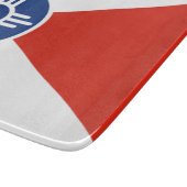 Vlag van Wichita (Kansas, Verenigde Staten) Snijplank (Hoek)
